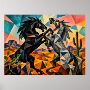The Bystanders – The Lizard and The Cactus Poster