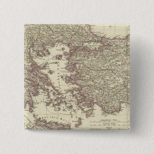 The Byzantine Empire until the Xite 15 Cm Square Badge