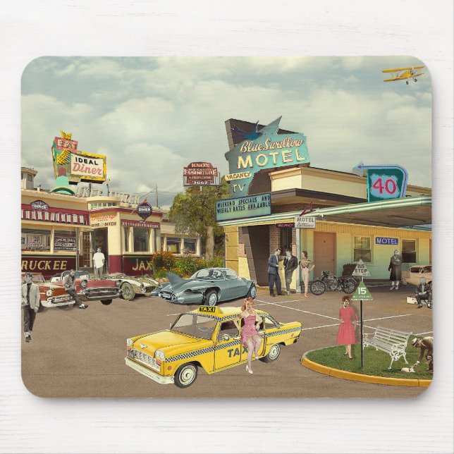 The Cab Driver Mouse Pad (Front)