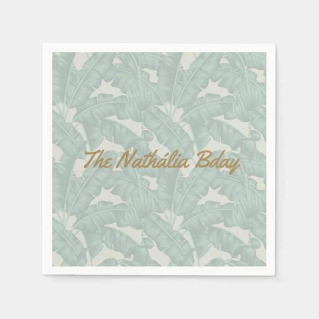 The Cabanas Napkin (Front)