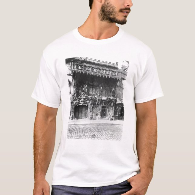 The Cabaret de 'l'Enfer' in Paris T-Shirt (Front)