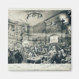 The Cabaret du Chat Noir, 1886 Magnet
