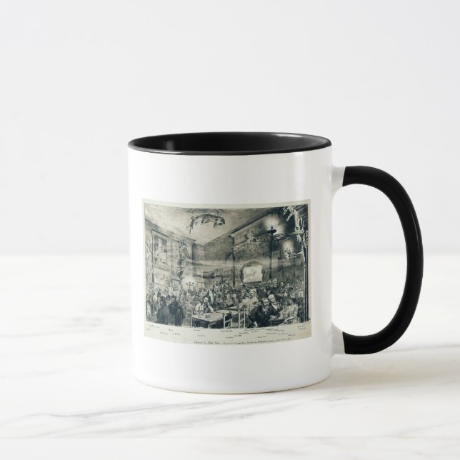 The Cabaret du Chat Noir, 1886 Mug (Right)