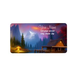 The Cabin in the Cove N the Moon  Label