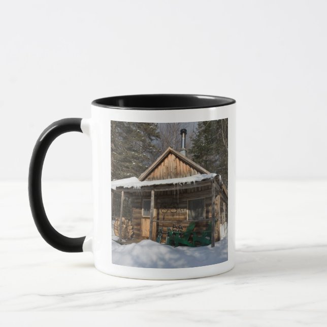 The cabins at the AMC's Little Lyford Pond Mug (Left)