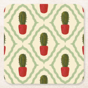 The Cactus Pot Coaster