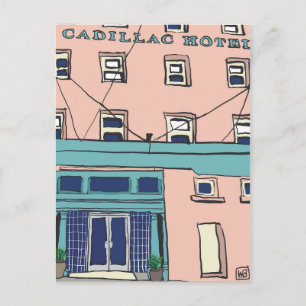 The Cadillac Hotel Postcard