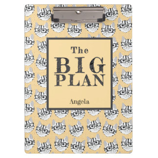 The Cadstudios The Big Plan Beige Clipboard