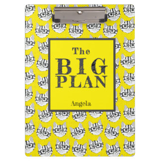 The Cadstudios The Big Plan Yellow Clipboard