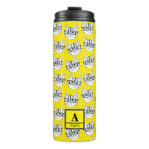 The Cadstudios Yellow Thermal Tumbler