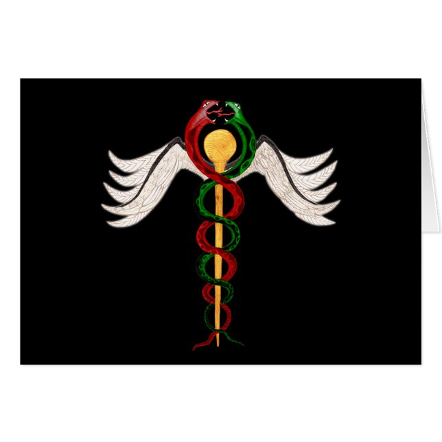 The Caduceus (Front Horizontal)