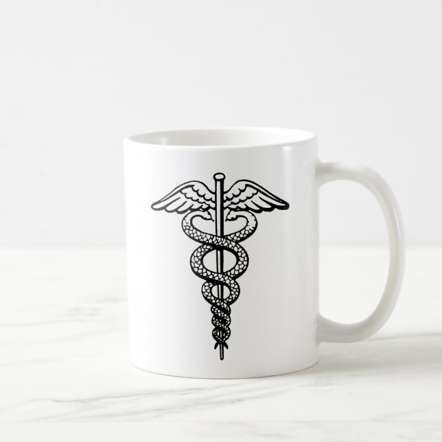 The Caduceus Symbol Coffee Mug (Right)