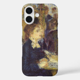 The Cafe by Pierre Renoir, Vintage Impressionism iPhone 16 Case
