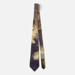 The Cafe by Pierre Renoir, Vintage Impressionism Tie