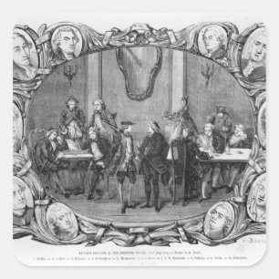 The Cafe Procope Square Sticker