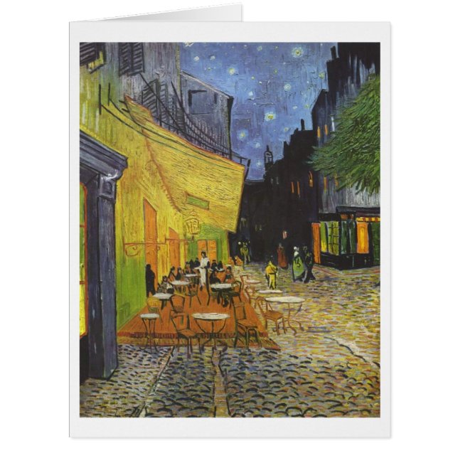 The Cafe Terrace at Night by van Gogh (Front)