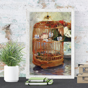 The Cage by Berthe Morisot Poster
