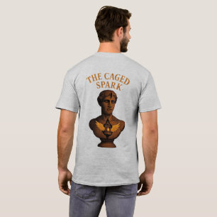 The Caged Spark – Light Within the Cage T-Shirt