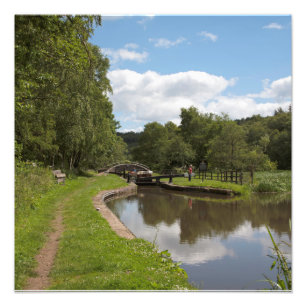 The Caldon Canal Cheddleton Staffordshire Photo Print