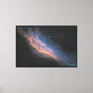The California Nebula (NGC 1499) Canvas Print