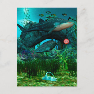 The Call Aquatic Life 3D Postcard