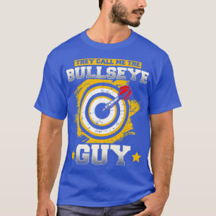 The Call Me Darts Bullseye Guy T-Shirt