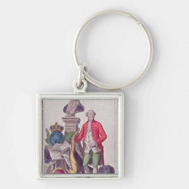 The Call of Jacques Necker  16th July 1789 Key Ring (Front)