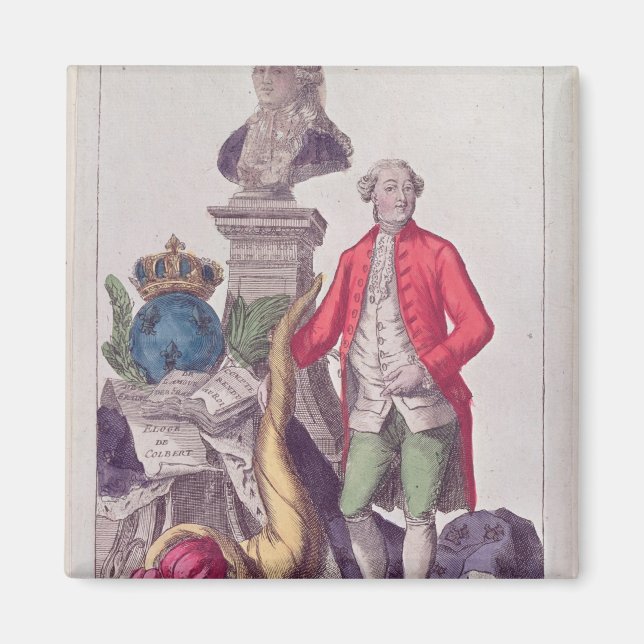 The Call of Jacques Necker  16th July 1789 Magnet (Front)