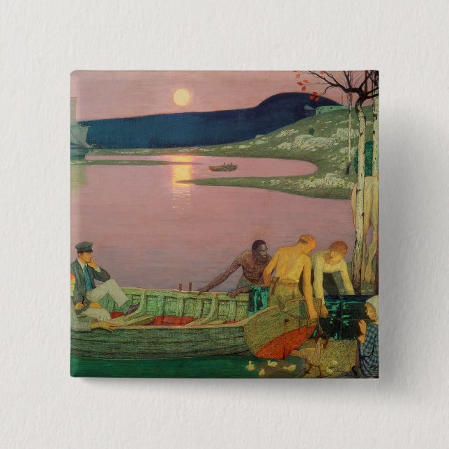 The Call of the Sea, 1925 15 Cm Square Badge (Front)