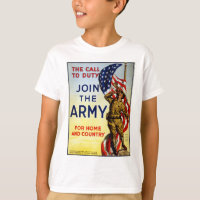 The call to duty – Join the Army WWI Poster