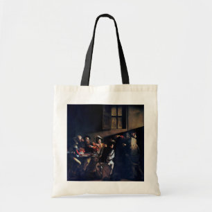 The Calling of Saint Matthew, Caravaggio Tote Bag