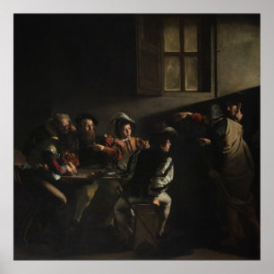 The Calling of Saint Matthew Poster