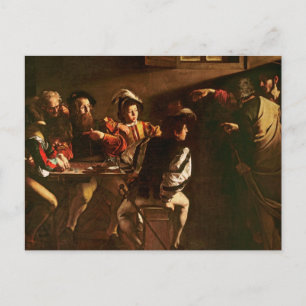 The Calling of St. Matthew, c.1598-1601 Postcard