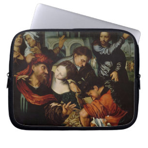 The Calling of St. Matthew Laptop Sleeve