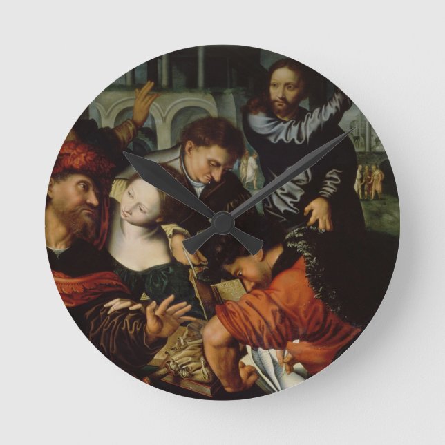 The Calling of St. Matthew Round Clock (Front)