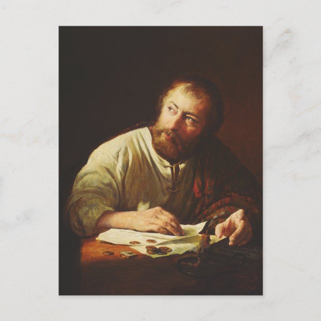 The Calling of the Apostle Matthew Postcard (Front)