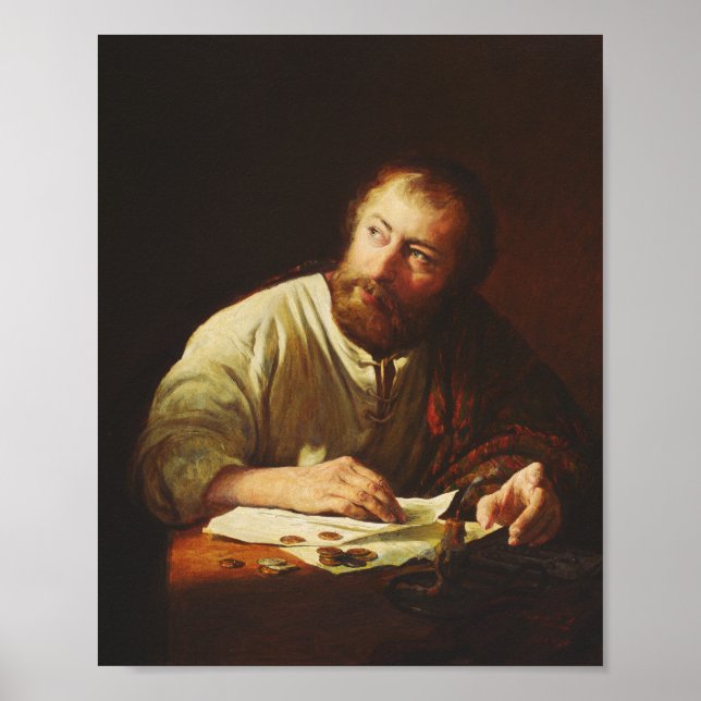 The Calling of the Apostle Matthew Poster (Front)