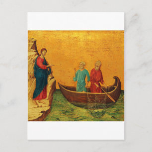 The Calling of the Apostles Peter and Andrew  Postcard