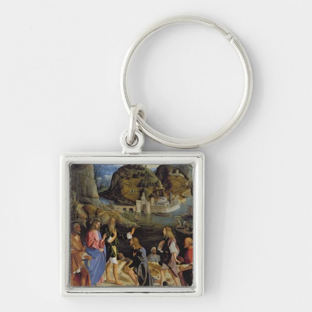 The Calling of the Sons of Zebedee (panel) Key Ring (Front)