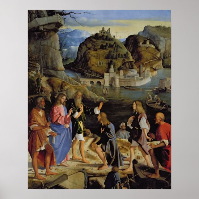 The Calling of the Sons of Zebedee (panel) Poster (Front)