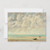 The Calm Sea by Courbet