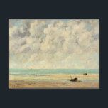 The Calm Sea Gustave Courbet Beach Print Postcard<br><div class="desc">The Calm Sea
Gustave Courbet (French,  Ornans 1819–1877 La Tour-de-Peilz)
1869</div>