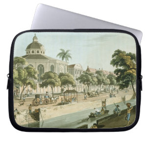 The Calvinistic Church in Batavia, plate 9 from 'A Laptop Sleeve