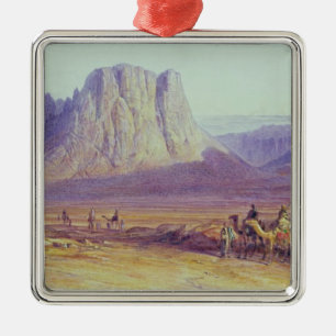 The Camel Train, Condessi, Mount Sinai, 1848 Metal Ornament