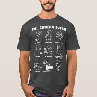 The Camera Sutra Kamasutra Photographer Cameraman  T-Shirt