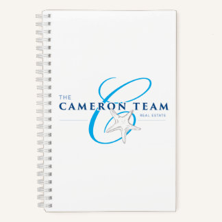 The Cameron Team 5.5” x 8.5” Spiral Notebook