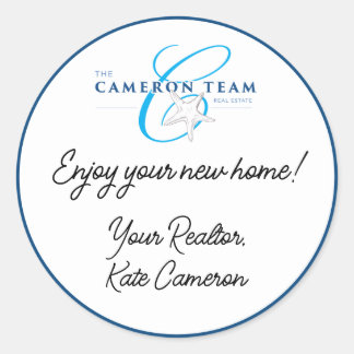 The Cameron Team Classic Thank You Stickers