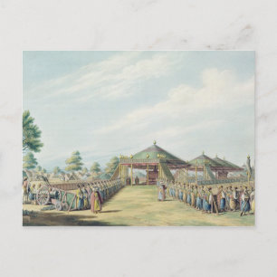 The Camp at Daud-Pascia, pub. by William Watts, 18 Postcard