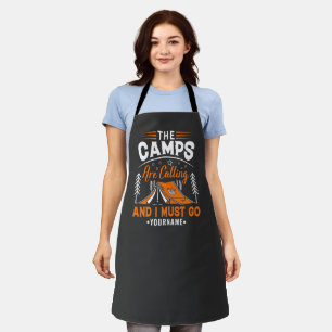 The Camps Are Calling And I Must Go Apron