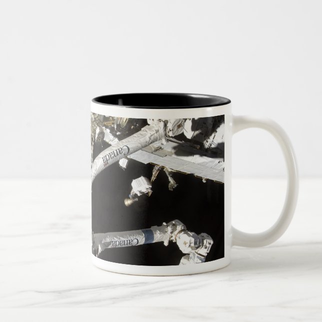 The Canadian-built space station Two-Tone Coffee Mug (Right)